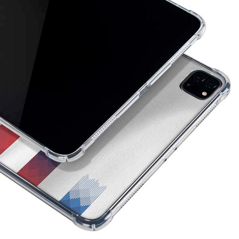 USA Soccer Flag iPad Pro 11in (2024) Clear Case